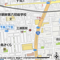 東京都大田区千鳥2丁目12-3周辺の地図