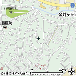 東京都町田市金井ヶ丘2丁目17-1周辺の地図