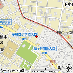 神奈川県川崎市高津区子母口550周辺の地図