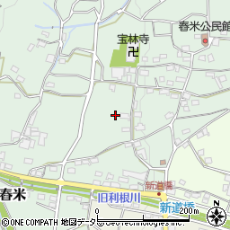 山梨県南巨摩郡富士川町舂米1375周辺の地図