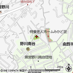 野川南台第1公園周辺の地図