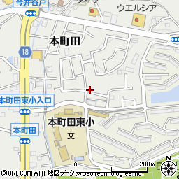 東京都町田市本町田3273周辺の地図