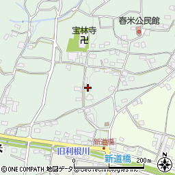 山梨県南巨摩郡富士川町舂米1286周辺の地図