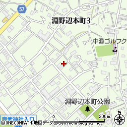 神奈川県相模原市中央区淵野辺本町3丁目18-9周辺の地図