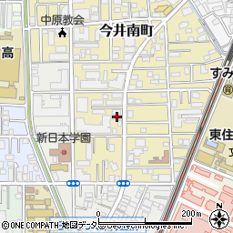 アクセス武蔵小杉周辺の地図