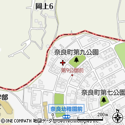 神奈川県横浜市青葉区奈良町2423-181周辺の地図