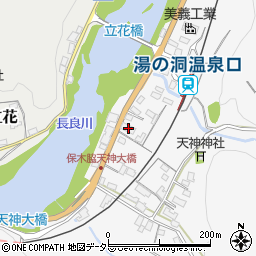 岐阜県美濃市保木脇194周辺の地図