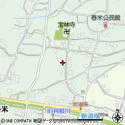 山梨県南巨摩郡富士川町舂米1346周辺の地図