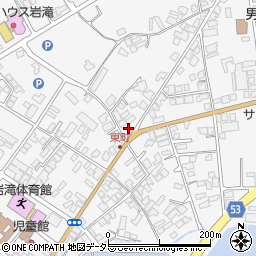 京都府与謝郡与謝野町岩滝375周辺の地図