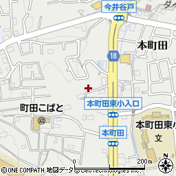 東京都町田市本町田2960周辺の地図