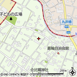神奈川県相模原市中央区田名2709周辺の地図