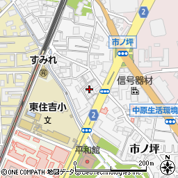 武蔵小杉・法律事務所周辺の地図