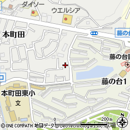 東京都町田市本町田3187周辺の地図