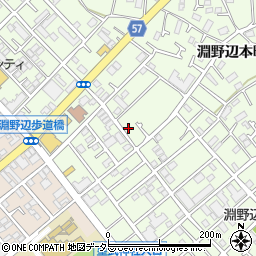 神奈川県相模原市中央区淵野辺本町3丁目4-25周辺の地図