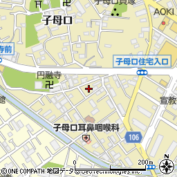 神奈川県川崎市高津区子母口1005周辺の地図