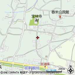 山梨県南巨摩郡富士川町舂米1287周辺の地図