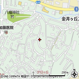 東京都町田市金井ヶ丘2丁目17-3周辺の地図
