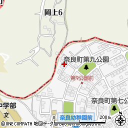 神奈川県横浜市青葉区奈良町2423-176周辺の地図