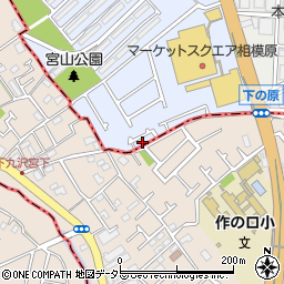 神奈川県相模原市中央区下九沢785-58周辺の地図