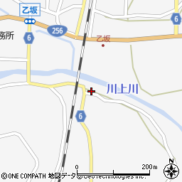 岐阜県中津川市坂下3174-2周辺の地図
