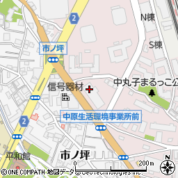 東京応化工業株式会社　本社総務部周辺の地図