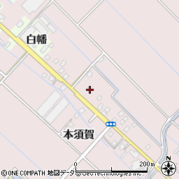 成東鳴浜線周辺の地図