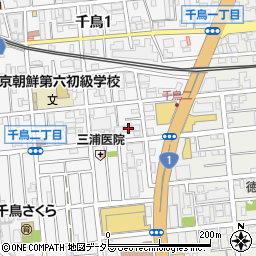 東京都大田区千鳥2丁目9-12周辺の地図
