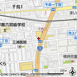 東京都大田区千鳥2丁目10-10周辺の地図