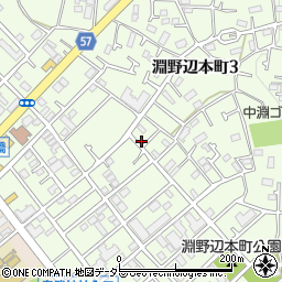 神奈川県相模原市中央区淵野辺本町3丁目11-8周辺の地図