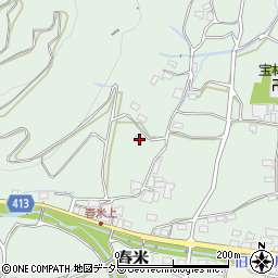 山梨県南巨摩郡富士川町舂米1464周辺の地図