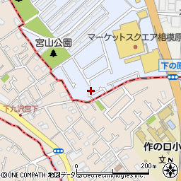 神奈川県相模原市中央区下九沢785-67周辺の地図