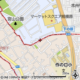 神奈川県相模原市中央区下九沢785-51周辺の地図
