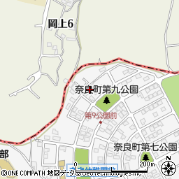 神奈川県横浜市青葉区奈良町2423-167周辺の地図
