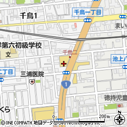 東京都大田区千鳥2丁目10周辺の地図