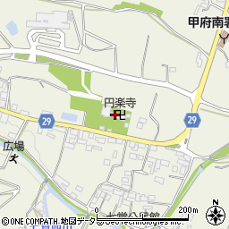 七覚山円楽寺周辺の地図