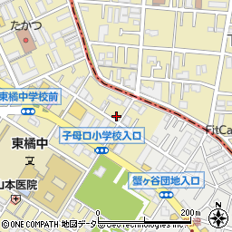 神奈川県川崎市高津区子母口538-4周辺の地図