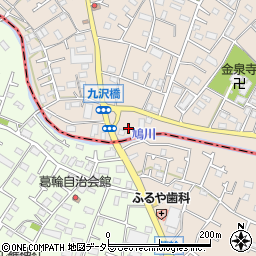 神奈川県相模原市緑区下九沢636-8周辺の地図