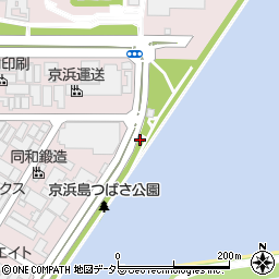 タイムズ京浜島つばさ公園駐車場周辺の地図