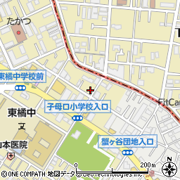 神奈川県川崎市高津区子母口538-5周辺の地図