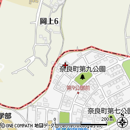 神奈川県横浜市青葉区奈良町2422-7周辺の地図