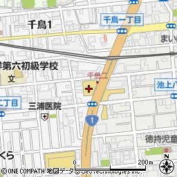 ＦｉＴ２４・大田千鳥店周辺の地図