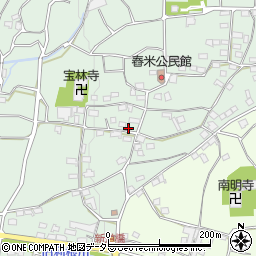 山梨県南巨摩郡富士川町舂米1272周辺の地図