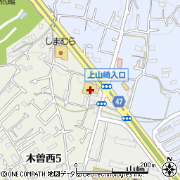 クリエイトＳ・Ｄ町田山崎店周辺の地図