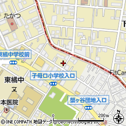 神奈川県川崎市高津区子母口538周辺の地図