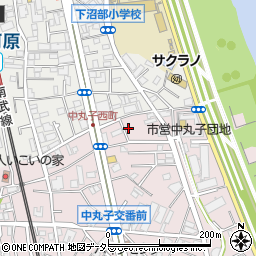 川崎河川漁業協同組合　詰所周辺の地図