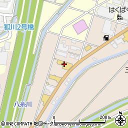 ネッツトヨタ山梨南湖店周辺の地図
