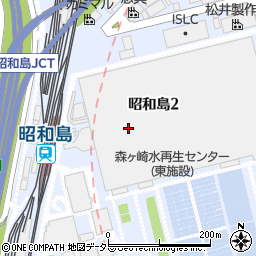 東京都大田区昭和島2丁目5周辺の地図