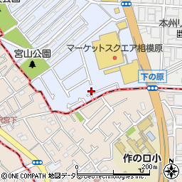 神奈川県相模原市中央区下九沢785-31周辺の地図