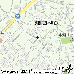 神奈川県相模原市中央区淵野辺本町3丁目21-12周辺の地図