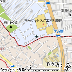 神奈川県相模原市中央区下九沢785-32周辺の地図